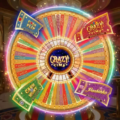 Crazy Time money wheel — real-time data engine tracking every spin